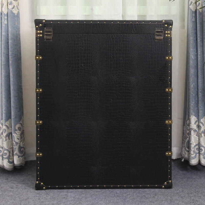 Rustic Leather Chest Vertical Chest with Drawers for Bedroom Clearhalo 'Bedroom Furniture' 'Dressers & Chests' 'dressers_chests' 'furn' 'furn_dressers_chests' 'Furniture' 5609659