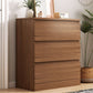 Coffre vertical contemporain en bois avec tiroirs pour la maison/bureau