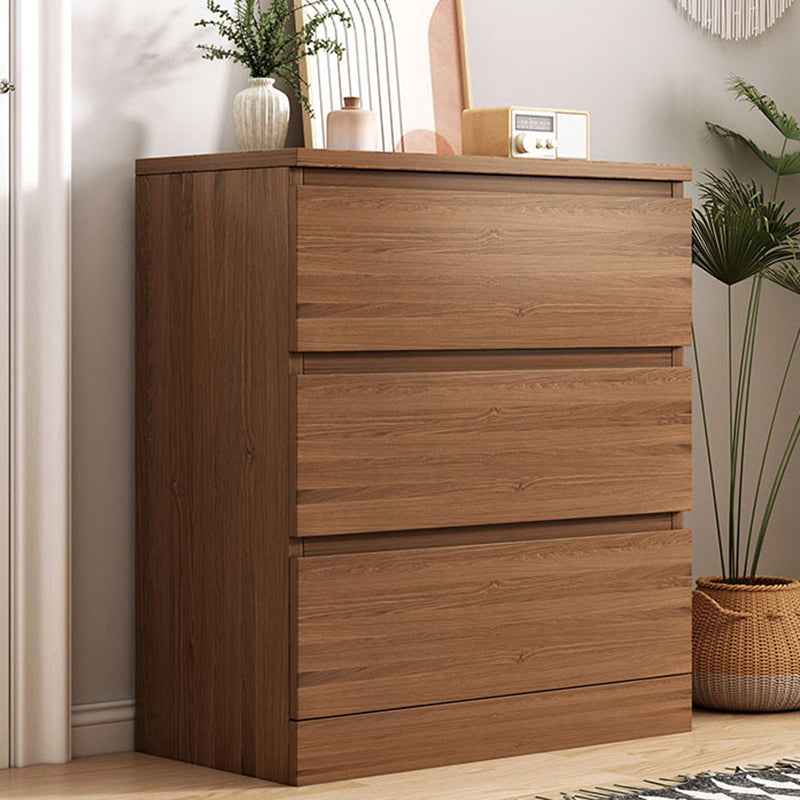 Coffre vertical contemporain en bois avec tiroirs pour la maison/bureau