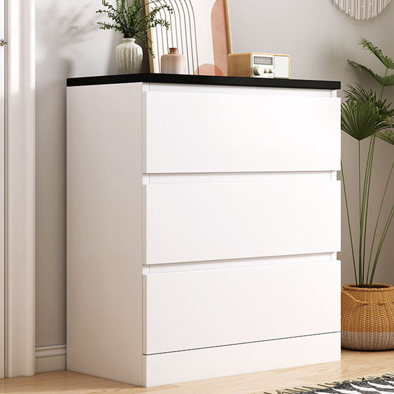 Coffre vertical contemporain en bois avec tiroirs pour la maison/bureau