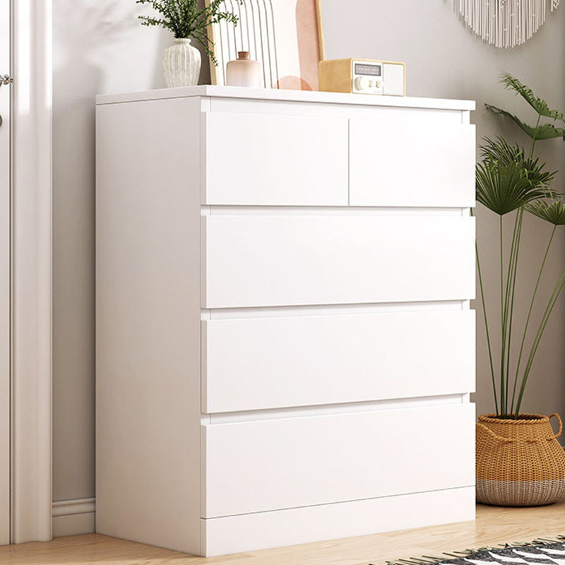 Coffre vertical contemporain en bois avec tiroirs pour la maison/bureau