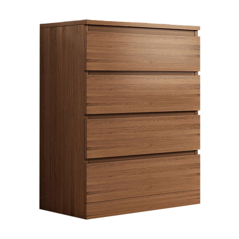 Coffre vertical contemporain en bois avec tiroirs pour la maison/bureau