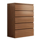 Coffre vertical contemporain en bois avec tiroirs pour la maison/bureau
