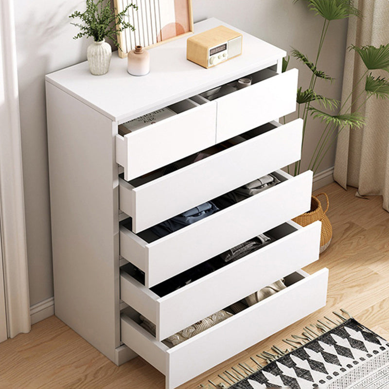 Coffre vertical contemporain en bois avec tiroirs pour la maison/bureau