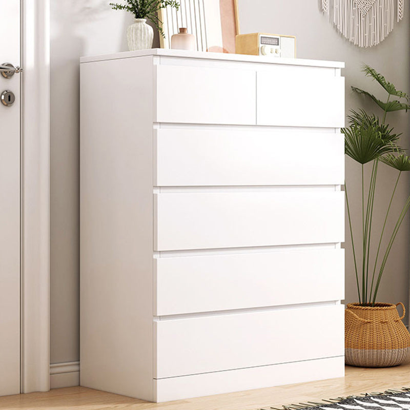 Coffre vertical contemporain en bois avec tiroirs pour la maison/bureau