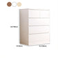 Coffre vertical contemporain en bois avec tiroirs pour la maison/bureau