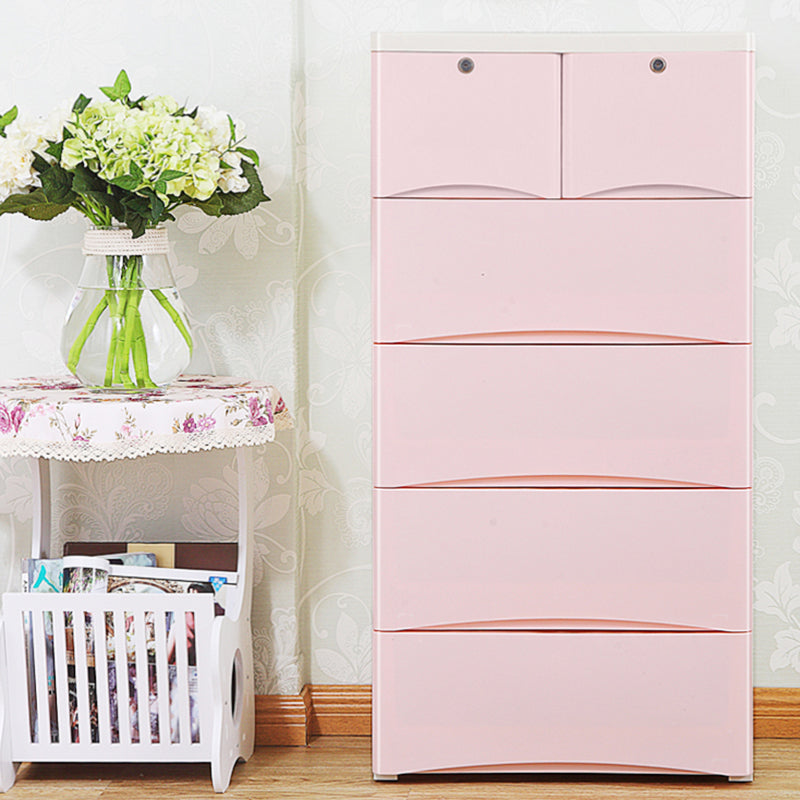 Eigentijdse lingerie borst plastic opbergkist met laden voor slaapkamer