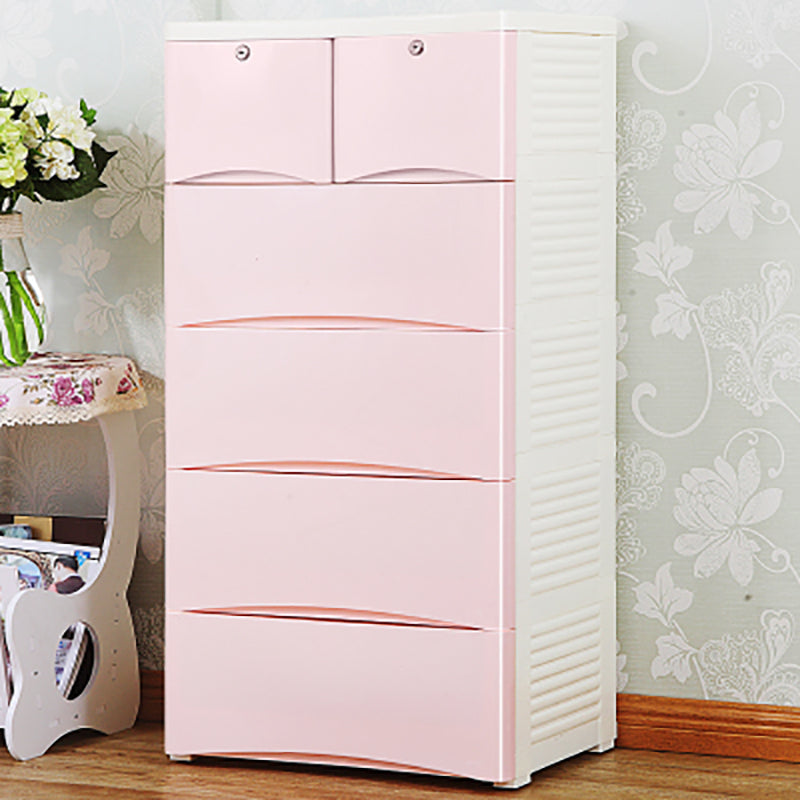 Eigentijdse lingerie borst plastic opbergkist met laden voor slaapkamer