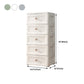 White/Blue/Green Lingerie Chest Contemporary Plastic Chest with Drawers for Bedroom Clearhalo 'Bedroom Furniture' 'Dressers & Chests' 'dressers_chests' 'furn' 'furn_dressers_chests' 'Furniture' 5609818