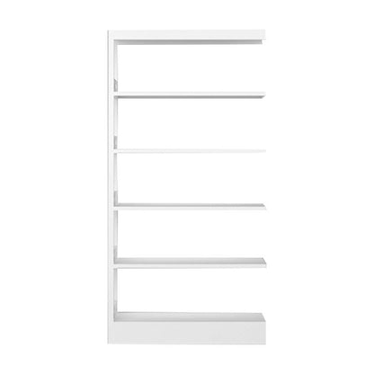 78.7-inch H Contemporary Style Cube Bookshelf Metal Bookcase with 5 Shelfs