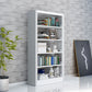78.7-inch H Contemporary Style Cube Bookshelf Metal Bookcase with 5 Shelfs