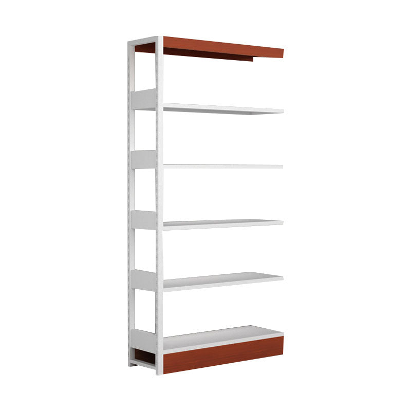 78.7-inch H Contemporary Style Cube Bookshelf Metal Bookcase with 5 Shelfs