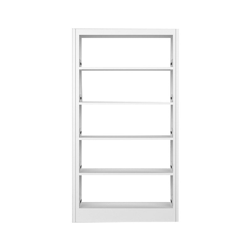 78.7-inch H Contemporary Style Cube Bookshelf Metal Bookcase with 5 Shelfs