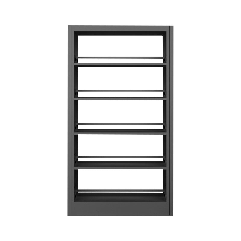 78.7-inch H Contemporary Style Cube Bookshelf Metal Bookcase with 5 Shelfs