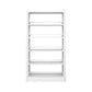 78.7-inch H Contemporary Style Cube Bookshelf Metal Bookcase with 5 Shelfs