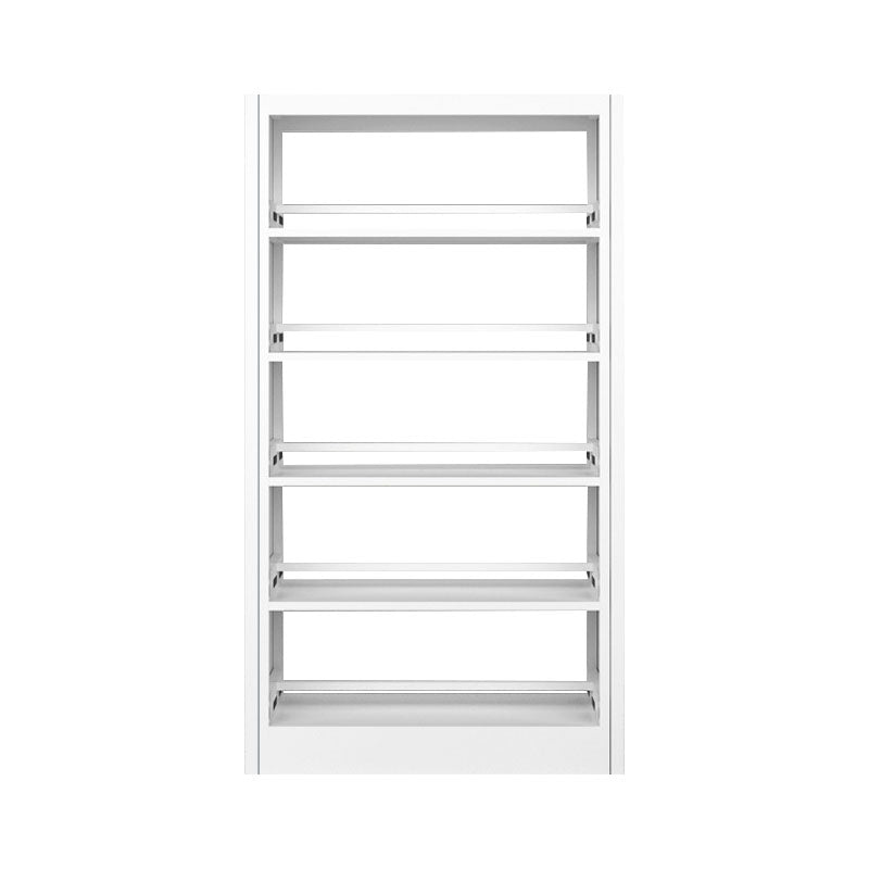 78.7-inch H Contemporary Style Cube Bookshelf Metal Bookcase with 5 Shelfs