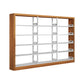 78.7-inch H Contemporary Style Cube Bookshelf Metal Bookcase with 5 Shelfs