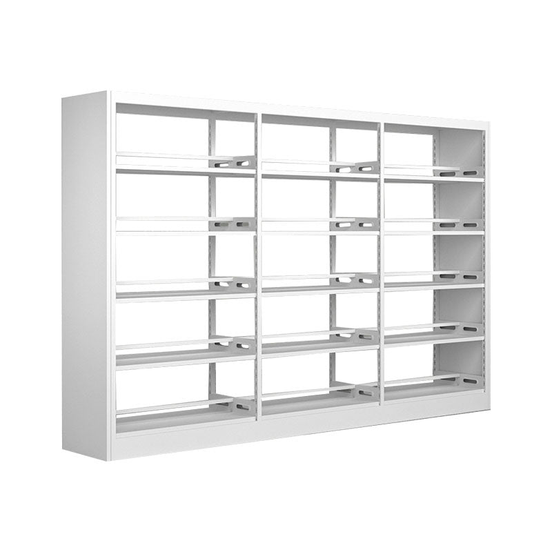 78.7-inch H Contemporary Style Cube Bookshelf Metal Bookcase with 5 Shelfs