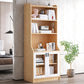 Contemporary Style Standard Bookshelf 11.8-Inch Wide Engineered Wood Bookcase for Home