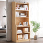 Contemporary Style Standard Bookshelf 11.8-Inch Wide Engineered Wood Bookcase for Home
