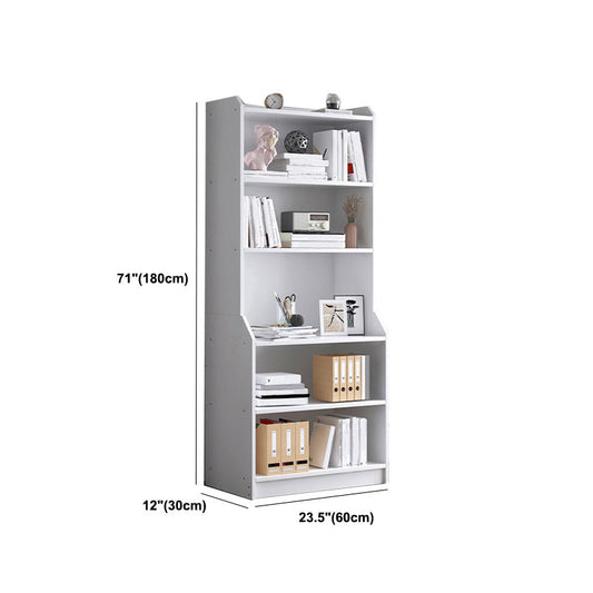 コンテンポラリースタイルの標準本棚11.8インチ幅のエンジニアリングされた家のための木材の本棚