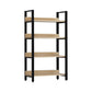 Modern Engineered Bookcase Natural Etagere Bookshelf for Any Room