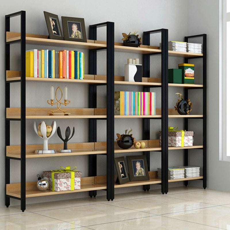 Modern Engineered Bookcase Natural Etagere Bookshelf for Any Room