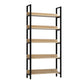 Modern Engineered Bookcase Natural Etagere Bookshelf for Any Room