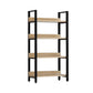 Modern Engineered Bookcase Natural Etagere Bookshelf for Any Room