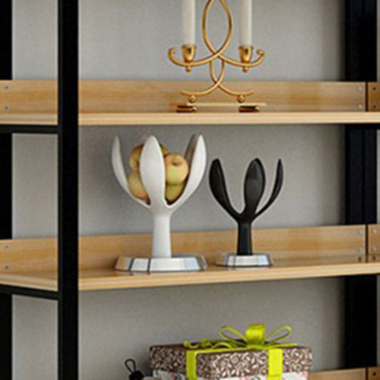 Modern Engineered Bookcase Natural Etagere Bookshelf for Any Room