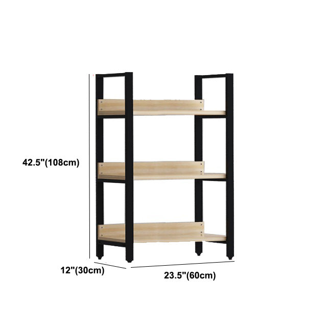 Modern Engineered Bookcase Natural Etagere Bookshelf for Any Room