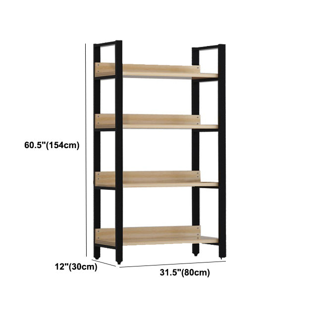 Modern Engineered Bookcase Natural Etagere Bookshelf for Any Room