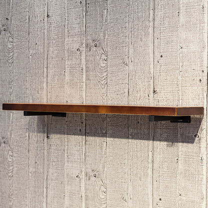 Libreria moderna della libreria naturale a parete in legno massiccio per ufficio a casa