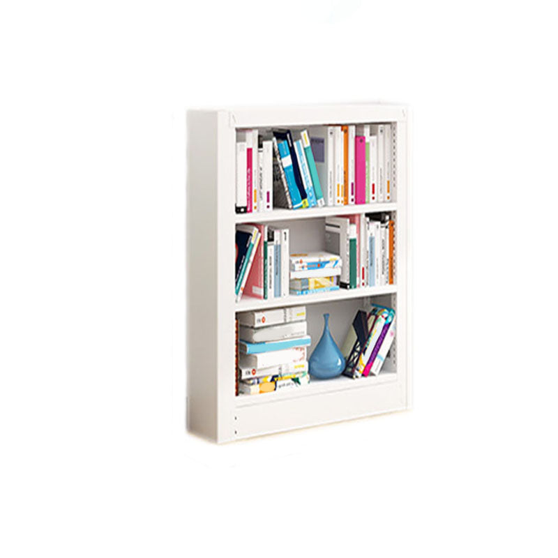 オープンメタルブックシェルフノルディックスタイルのシンプルな長方形の本棚