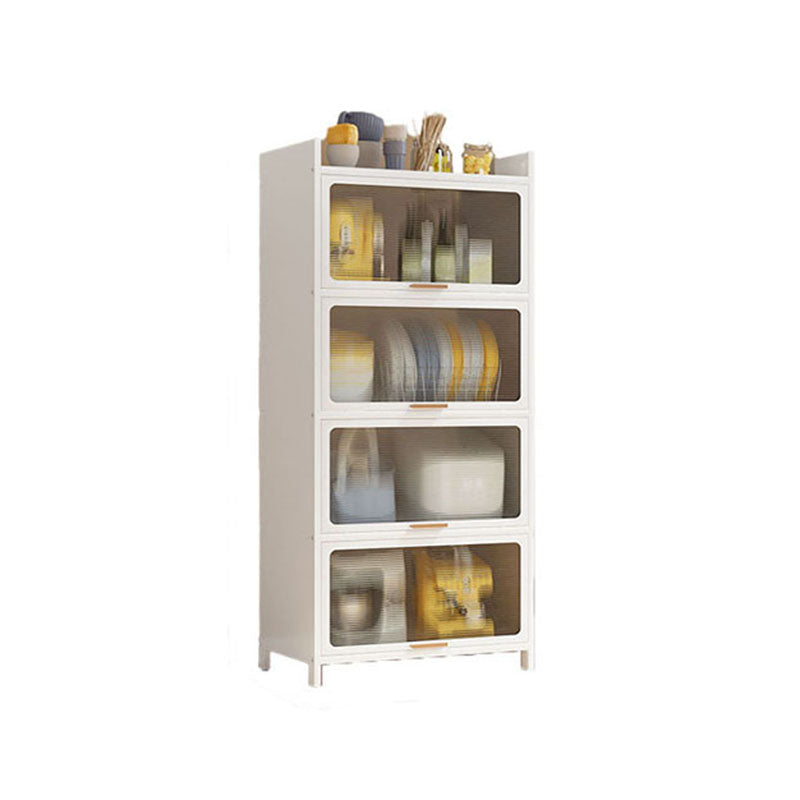 Closed Bookshelf Modern Metal Bookshelf Home Living Room Bookcase with Doors 23.6"L x 13.8"W x 65.7"H Clearhalo 'Bookcases' 'furn' 'furn_bookcases' 'Furniture' 'Office Furniture' 5610515