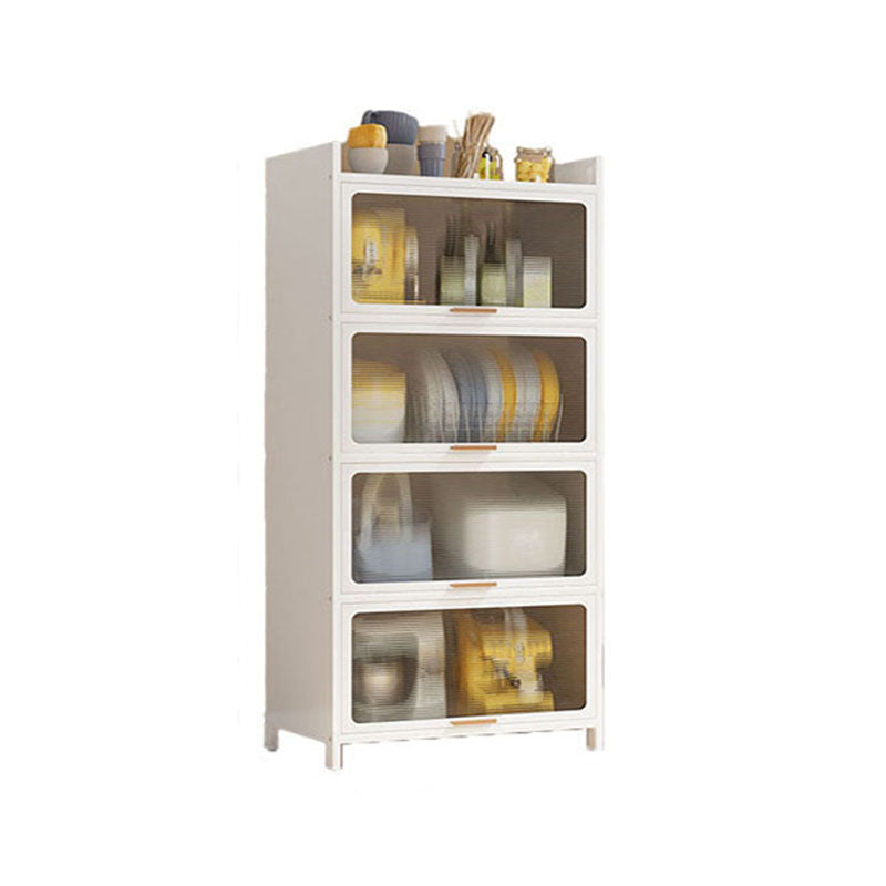 Closed Bookshelf Modern Metal Bookshelf Home Living Room Bookcase with Doors 27.6"L x 13.8"W x 65.7"H Clearhalo 'Bookcases' 'furn' 'furn_bookcases' 'Furniture' 'Office Furniture' 5610517
