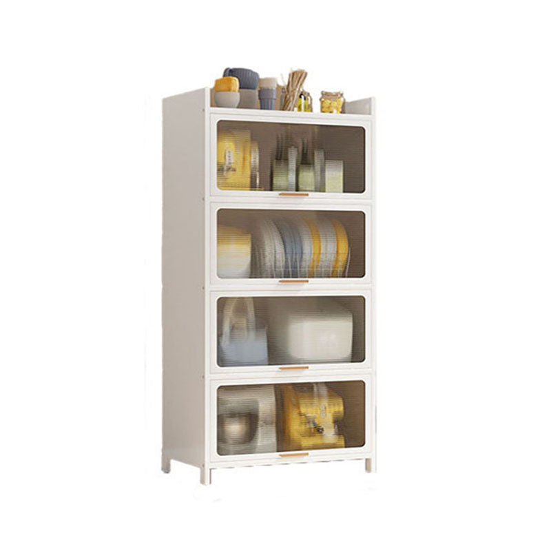 Closed Bookshelf Modern Metal Bookshelf Home Living Room Bookcase with Doors 31.5"L x 13.8"W x 65.7"H Clearhalo 'Bookcases' 'furn' 'furn_bookcases' 'Furniture' 'Office Furniture' 5610519