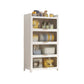 Closed Bookshelf Modern Metal Bookshelf Home Living Room Bookcase with Doors 23.6"L x 15.7"W x 65.7"H Clearhalo 'Bookcases' 'furn' 'furn_bookcases' 'Furniture' 'Office Furniture' 5610523
