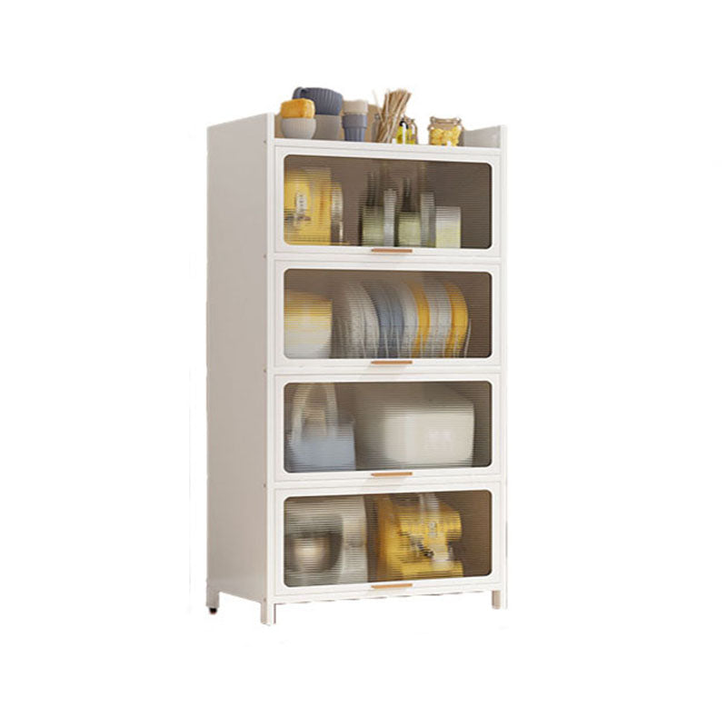 Closed Bookshelf Modern Metal Bookshelf Home Living Room Bookcase with Doors 27.6"L x 15.7"W x 65.7"H Clearhalo 'Bookcases' 'furn' 'furn_bookcases' 'Furniture' 'Office Furniture' 5610526
