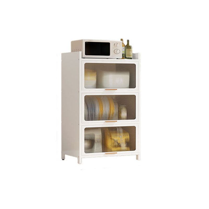 Closed Bookshelf Modern Metal Bookshelf Home Living Room Bookcase with Doors 31.5"L x 13.8"W x 51.2"H Clearhalo 'Bookcases' 'furn' 'furn_bookcases' 'Furniture' 'Office Furniture' 5610533