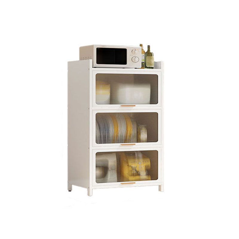 Closed Bookshelf Modern Metal Bookshelf Home Living Room Bookcase with Doors 31.5"L x 15.7"W x 51.2"H Clearhalo 'Bookcases' 'furn' 'furn_bookcases' 'Furniture' 'Office Furniture' 5610534