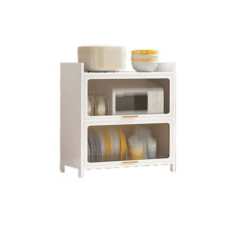 Closed Bookshelf Modern Metal Bookshelf Home Living Room Bookcase with Doors 31.5"L x 13.8"W x 36.8"H Clearhalo 'Bookcases' 'furn' 'furn_bookcases' 'Furniture' 'Office Furniture' 5610538