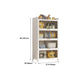 Closed Bookshelf Modern Metal Bookshelf Home Living Room Bookcase with Doors Clearhalo 'Bookcases' 'furn' 'furn_bookcases' 'Furniture' 'Office Furniture' 5610539