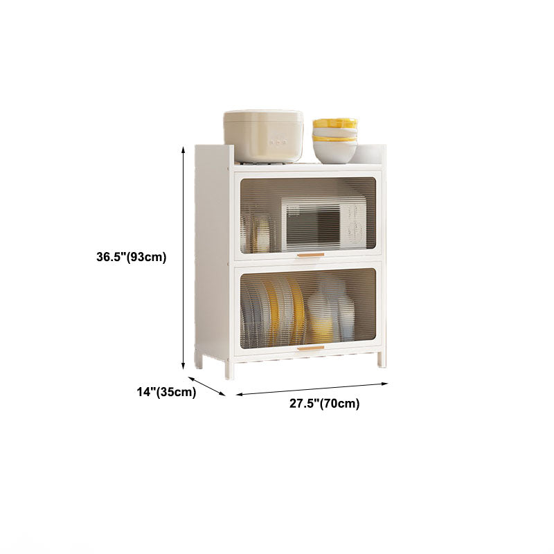 Closed Bookshelf Modern Metal Bookshelf Home Living Room Bookcase with Doors Clearhalo 'Bookcases' 'furn' 'furn_bookcases' 'Furniture' 'Office Furniture' 5610547