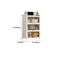 Closed Bookshelf Modern Metal Bookshelf Home Living Room Bookcase with Doors Clearhalo 'Bookcases' 'furn' 'furn_bookcases' 'Furniture' 'Office Furniture' 5610554