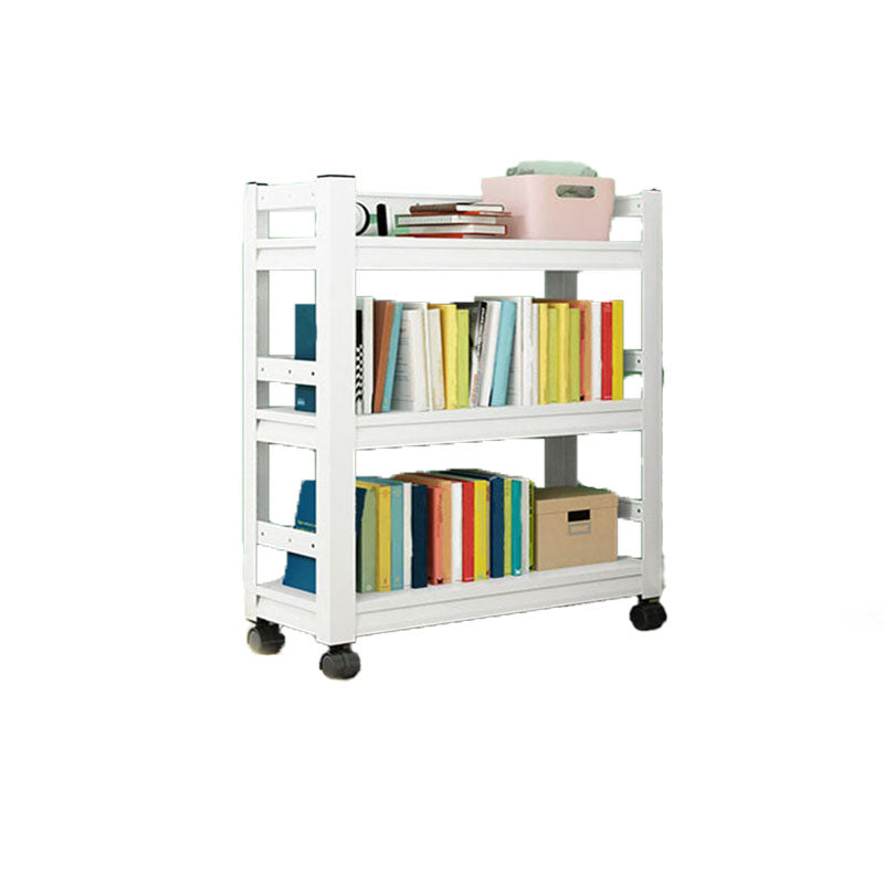 Open Bookshelf Modern Metal Home Study Living Room Removable Bookcase