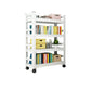 Open Bookshelf Modern Metal Home Study Living Room Removable Bookcase