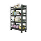 Open Bookshelf Modern Metal Home Study Living Room Removable Bookcase