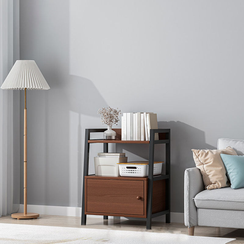 Scandinavisch gefabriceerde houten boekenkast 12-inch brede ladderboekplank