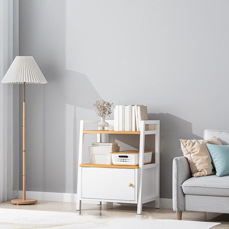 Scandinavisch gefabriceerde houten boekenkast 12-inch brede ladderboekplank